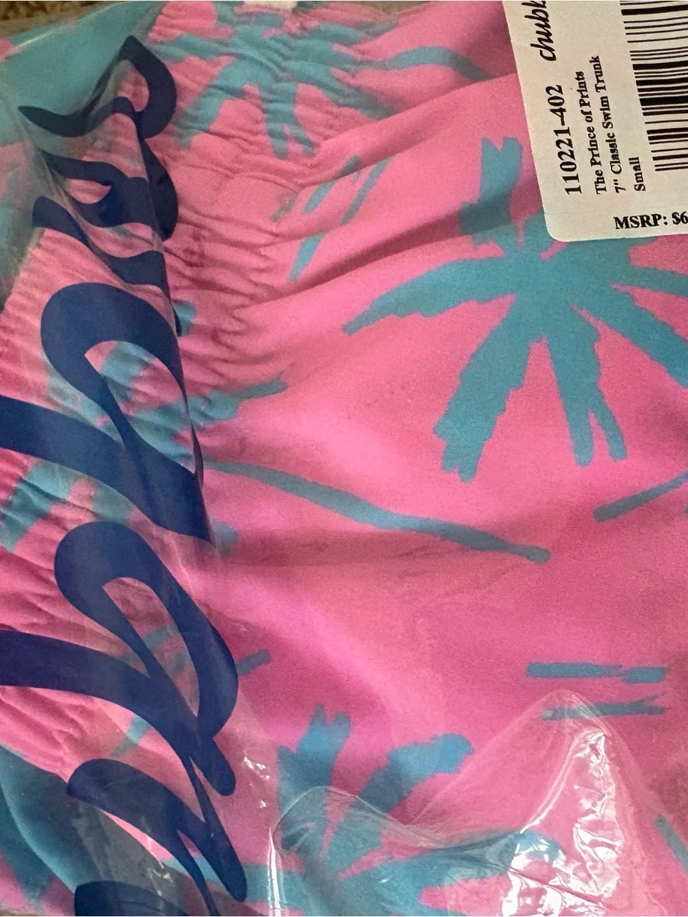 Chubbies men’s brand new swim trunks